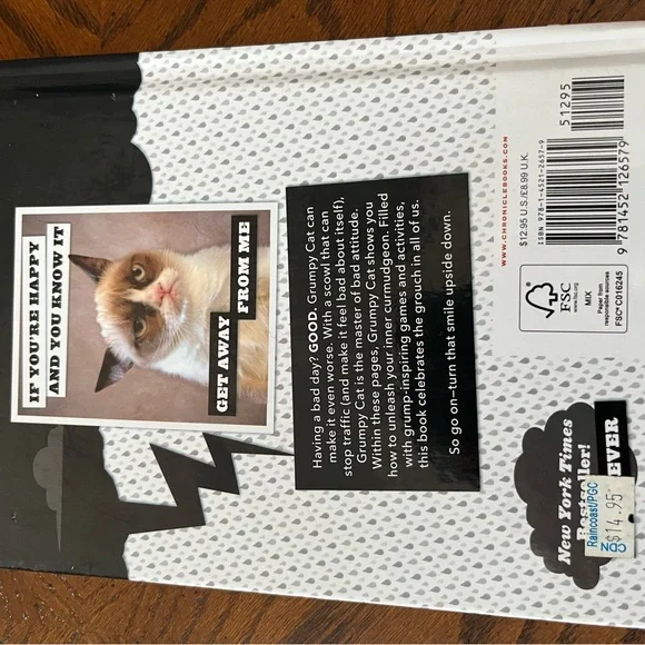 Grumpy Cat Book | hardcover - Picture 2 of 10